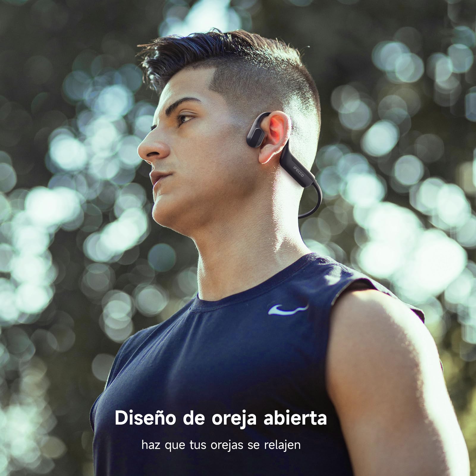 Foto 6 pulgar | Auriculares Impermeables De Conducción Ósea Ifecco Para Natación - Venta Internacional.