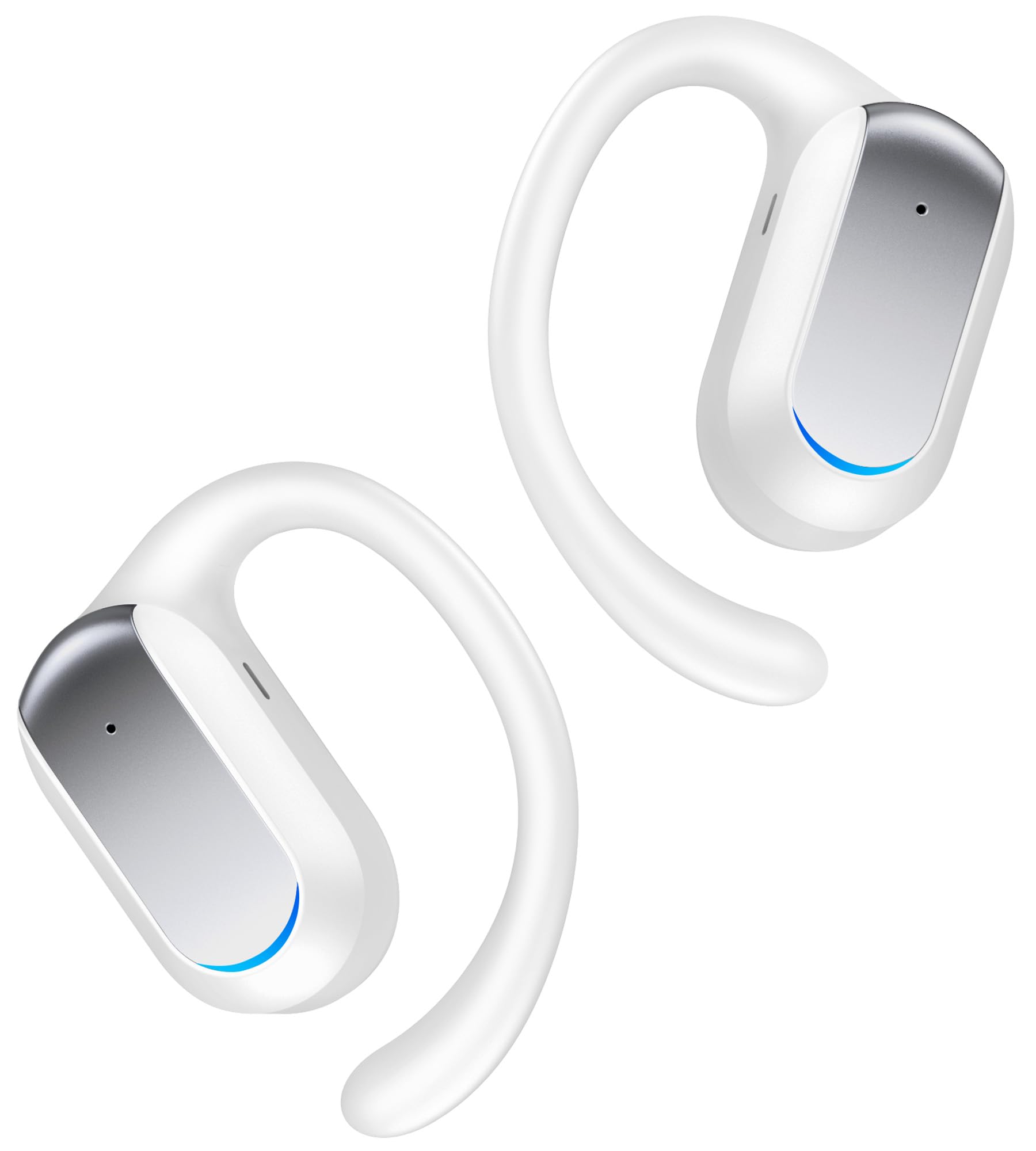 Auriculares Abiertos Tagry S64 Bluetooth 5.4 48 Horas  Color Blanco - Venta Internacional.