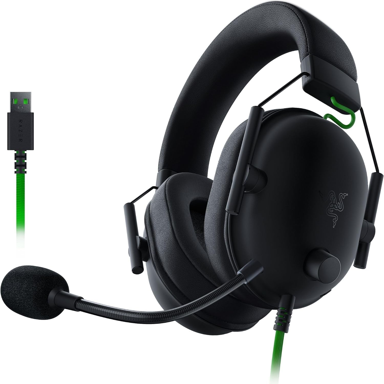 Auriculares Razer Blackshark V2 X Usb Con Cable Para Esports  Color Negro - Venta Internacional. $3,863