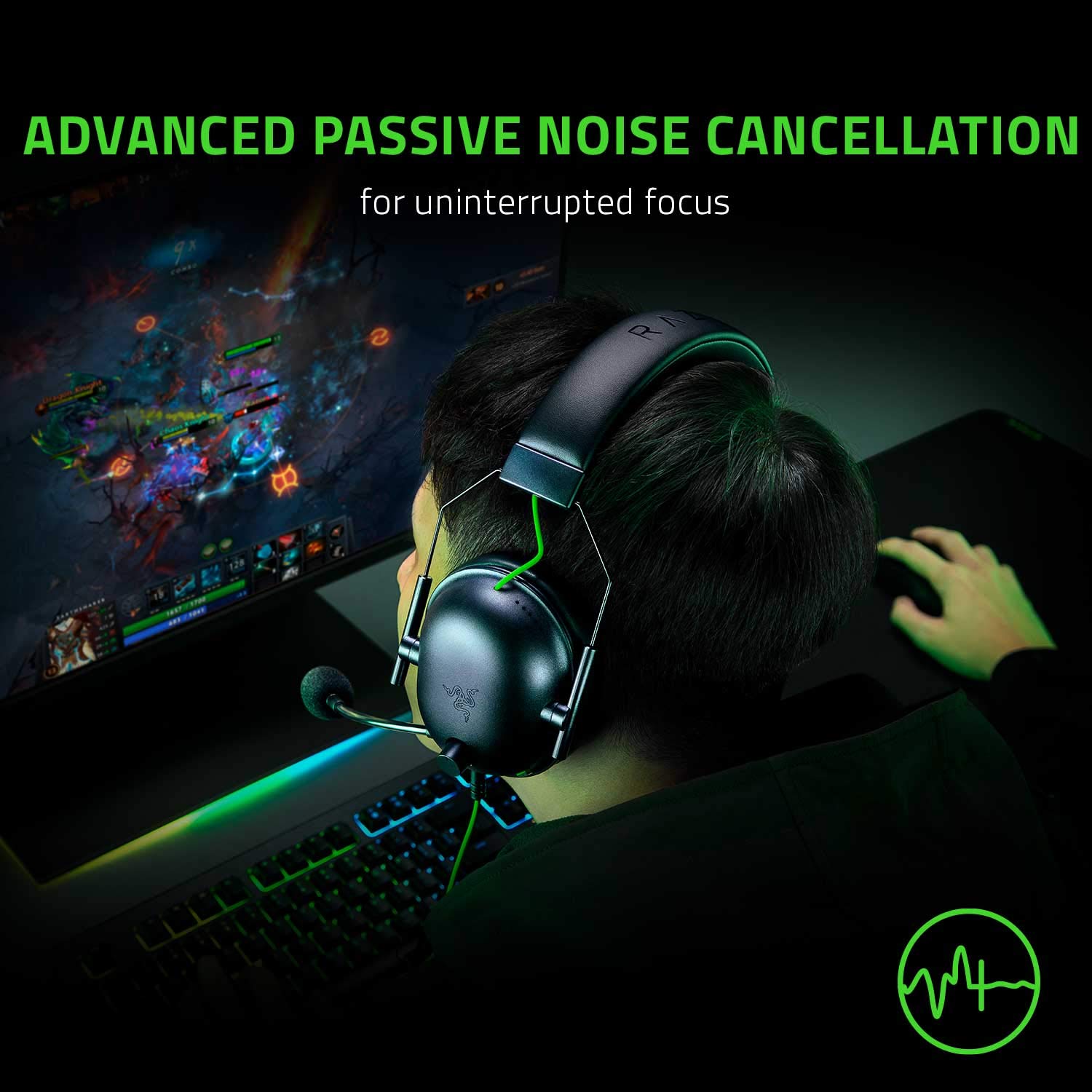Foto 5 pulgar | Auriculares Razer Blackshark V2 X Usb Con Cable Para Esports  Color Negro - Venta Internacional.