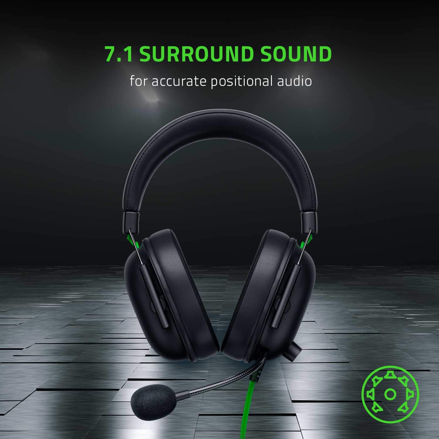 Foto 7 pulgar | Auriculares Razer Blackshark V2 X Usb Con Cable Para Esports  Color Negro - Venta Internacional.