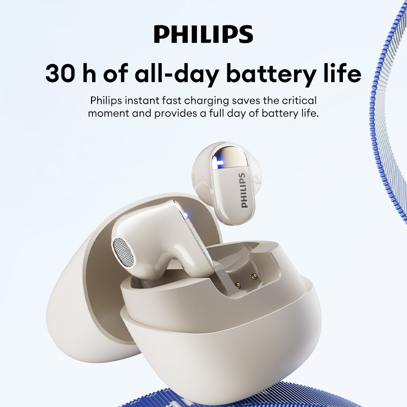 Foto 4 pulgar | Auriculares Bluetooth Philips Tat2169 Negros - Batería De 5 H - Venta Internacional.