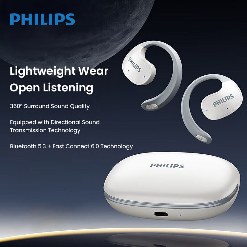 Foto 3 pulgar | Auriculares Bluetooth Philips Tat2708 Blancos - Venta Internacional.