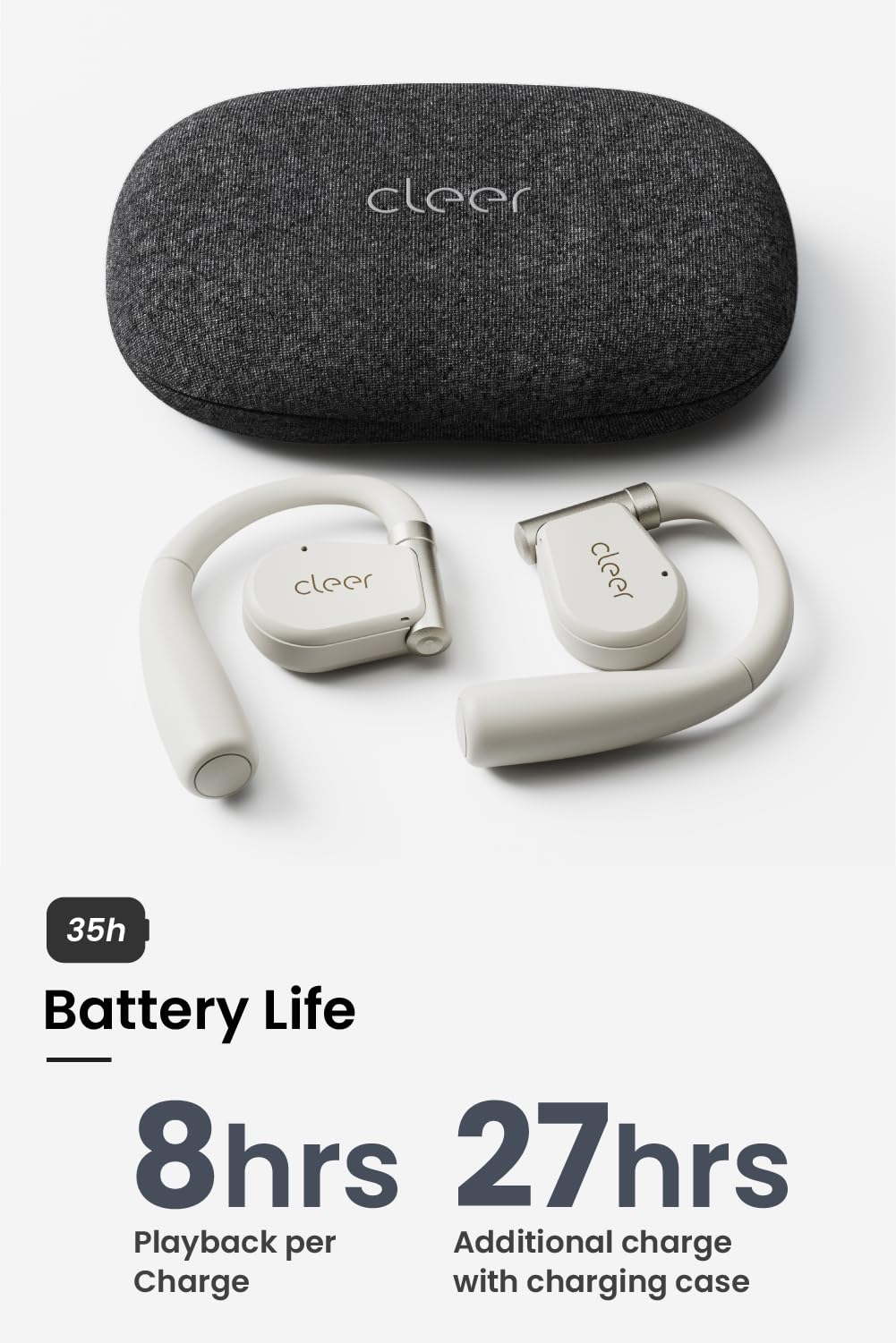 Foto 5 pulgar | Auriculares De Oído Abierto Cleer Audio Arc Ii Bluetooth 5.3 3.5 H - Venta Internacional.