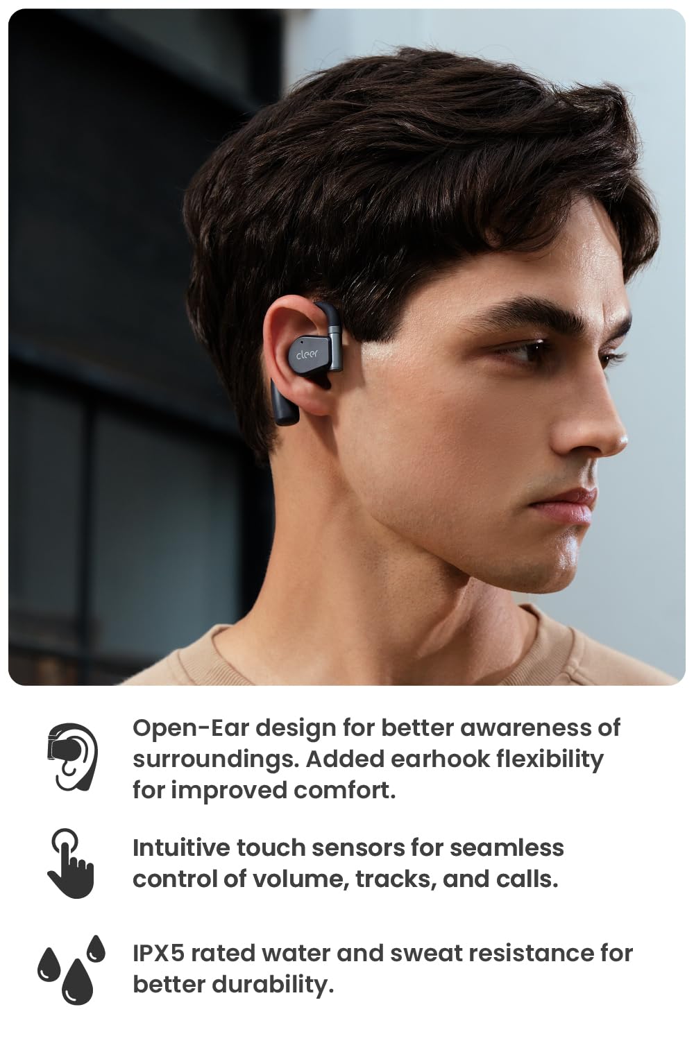 Foto 4 pulgar | Auriculares Cleer Audio Arc Ii Bluetooth 5.3 Con Batería De 35 Horas  Color Azul - Venta Internacional.