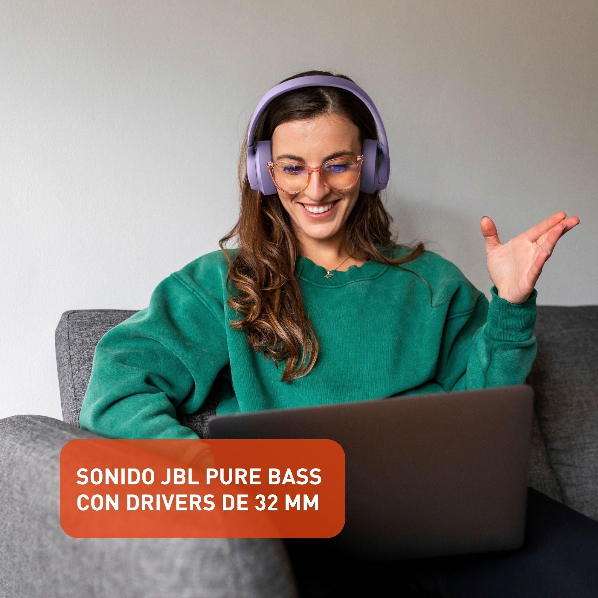 Foto 7 pulgar | Auriculares Supraaurales Inalámbricos Jbl Tune 770nc Con Cancelación De Ruido - Venta Internacional.