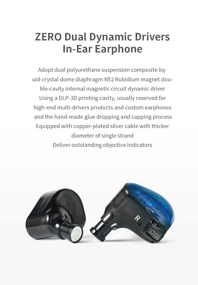 Foto 4 pulgar | Controladores Dinámicos Duales Truthear X Crinacle Zero Para Auriculares Fanmusic - Venta Internacional.