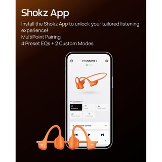 Foto 4 | Auriculares Bluetooth Shokz Openrun Pro 2 Openear Naranja - Venta Internacional.