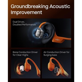 Foto 6 | Auriculares Bluetooth Shokz Openrun Pro 2 Openear Naranja - Venta Internacional.