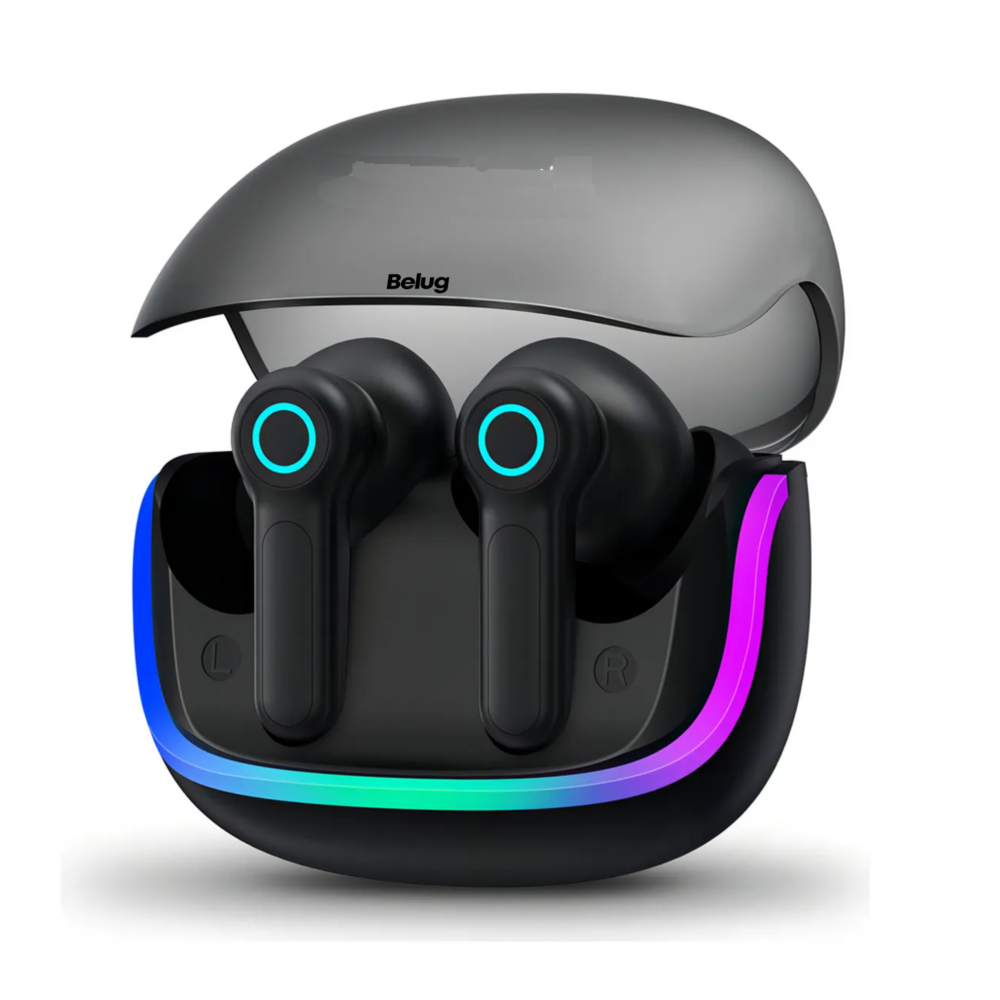 Foto 2 pulgar | Audífonos Bluetooth Gamer Inalámbricos Belug  Negro