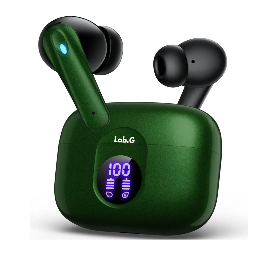 Foto 2 pulgar | Audífonos Inalámbricos Bluetooth Ears  Lab.g  Verde