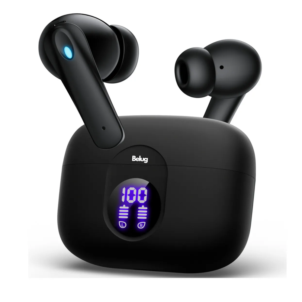 Foto 2 pulgar | Audífonos Inalámbricos Bluetooth Ears Belug  Negro