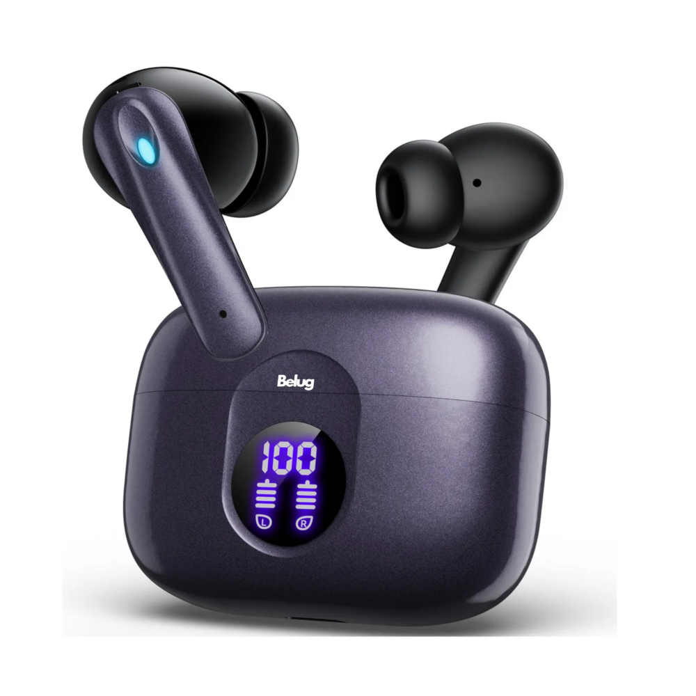 Foto 2 pulgar | Audífonos Inalámbricos Bluetooth Ears Belug   Violeta