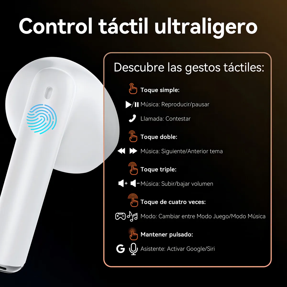 Foto 5 pulgar | Audífonos  Lab.g Inalámbricos Bluetooth Blanco