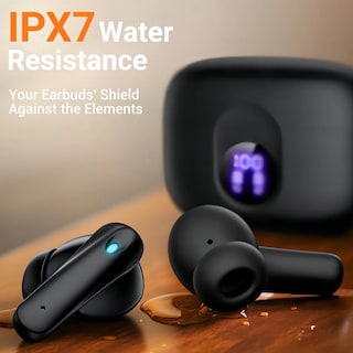 Foto 4 | Audífonos Belug Inalámbricos Bluetooth Negros
