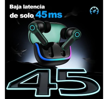 Foto 2 | Audífonos Belug Bluetooth Gamer Inalámbricos Verde