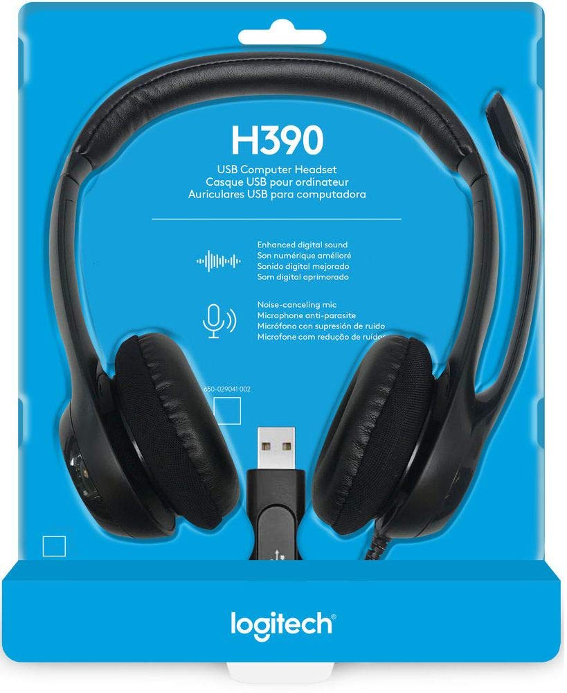 Foto 8 pulgar | Auriculares Logitech H390 Usb Con Auriculares Con Cancelación De Ruido - Venta Internacional.