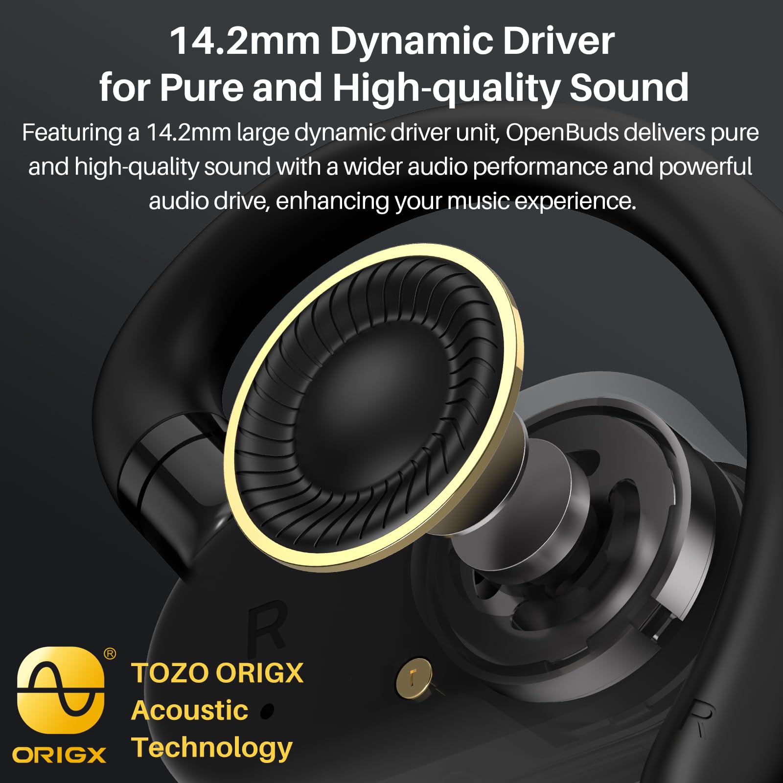 Foto 5 pulgar | Auriculares Inalámbricos Tozo O2 True Open Ear Bluetooth 5.3 - Venta Internacional.