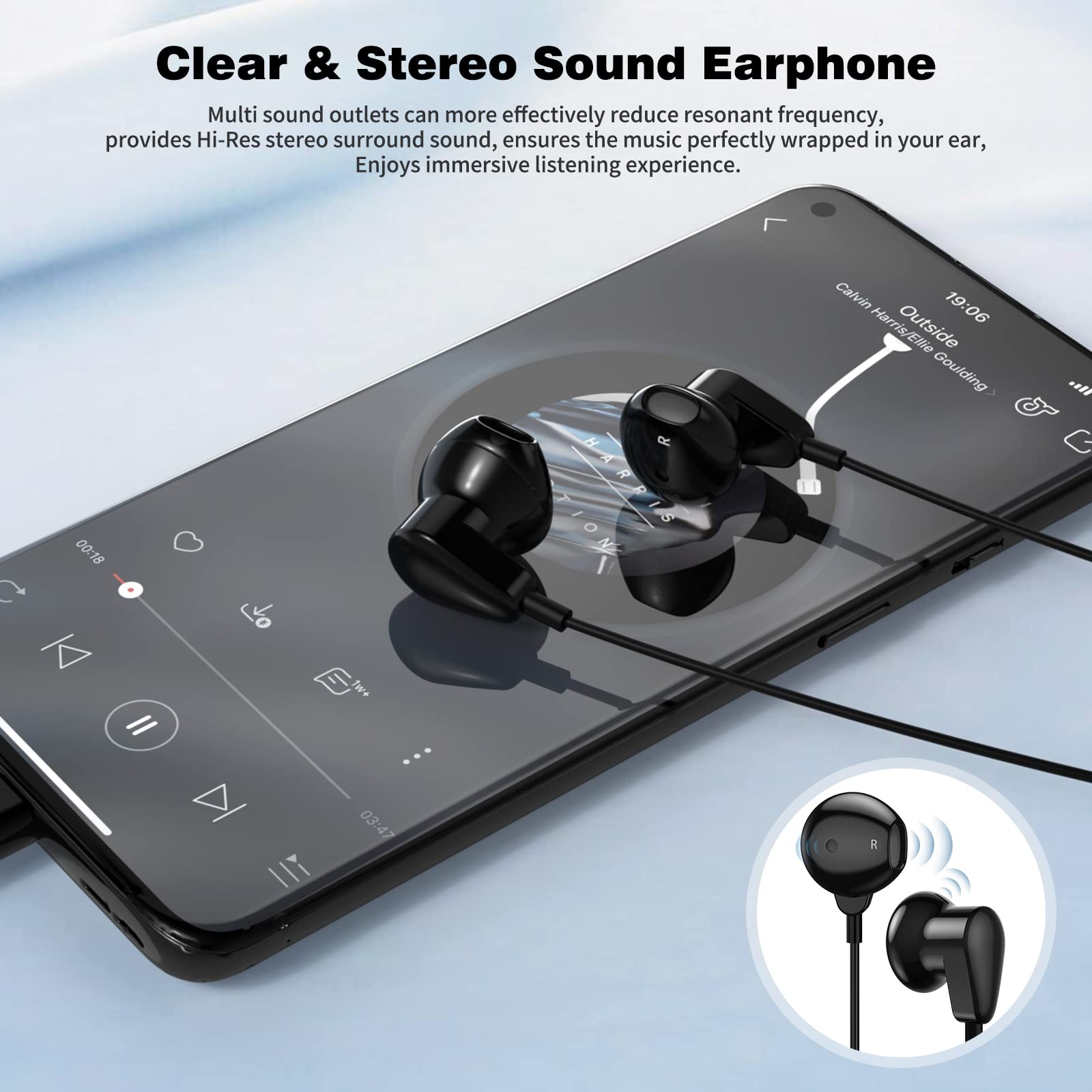 Foto 4 pulgar | Auriculares Usb Tipo C Acaget Para Samsung Galaxy S25 S24 Fe - Venta Internacional.