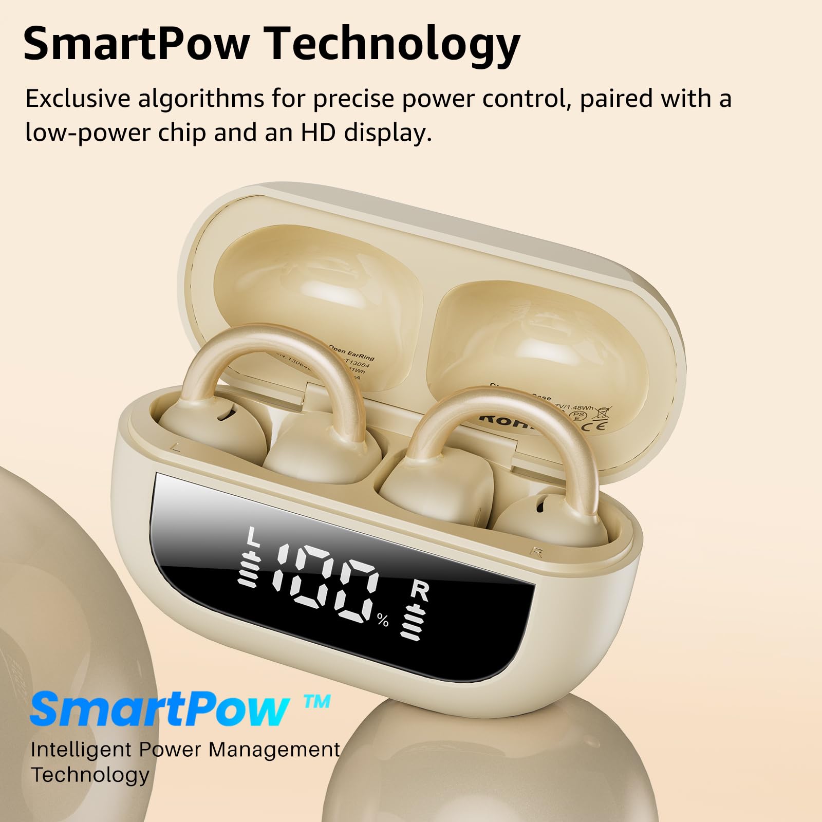 Foto 5 pulgar | Auriculares Abiertos Tozo Openearring Bluetooth 5.4 40h - Venta Internacional.