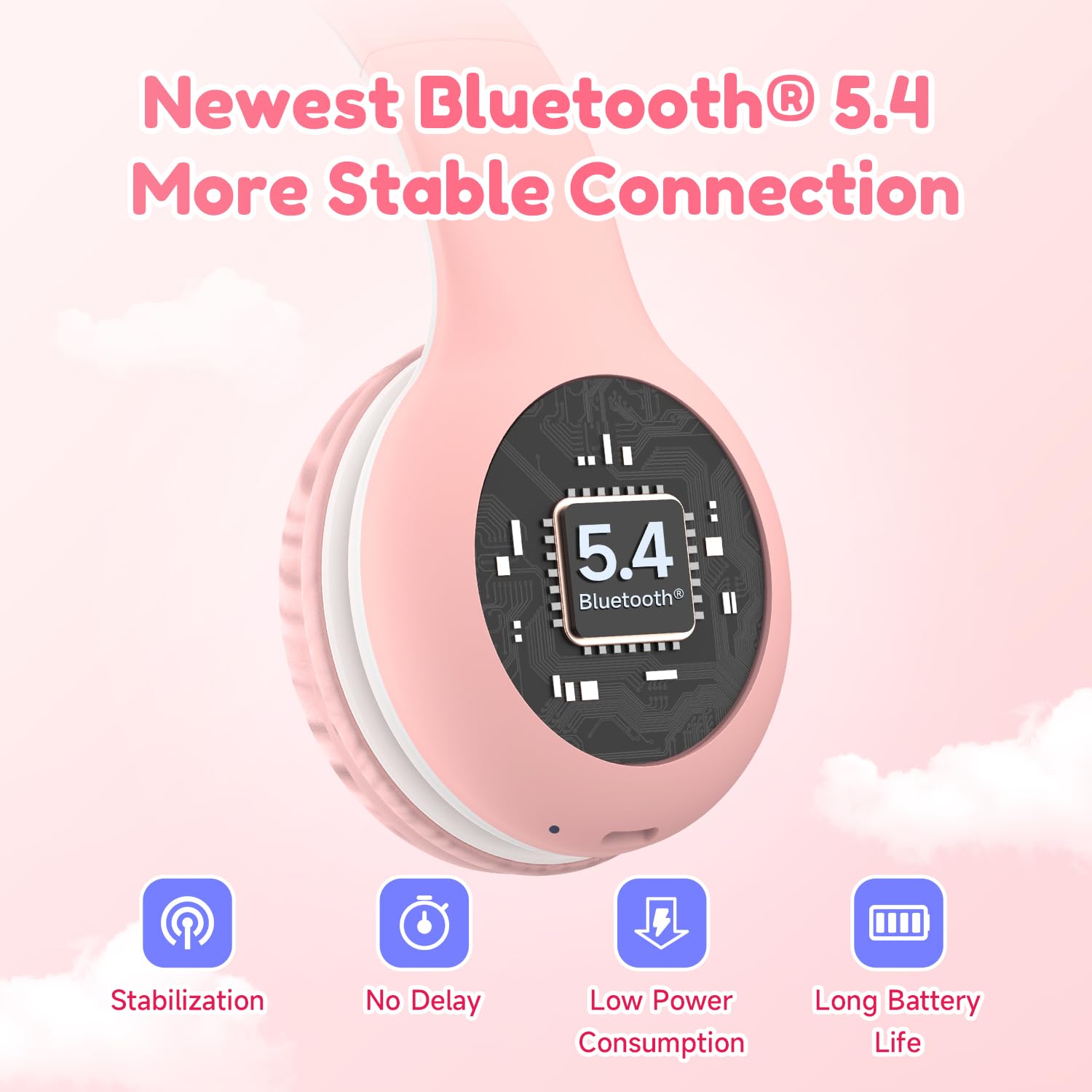 Foto 7 pulgar | Auriculares Bluetooth Earfun K2 Kids Con Límite De Volumen 40h - Venta Internacional.