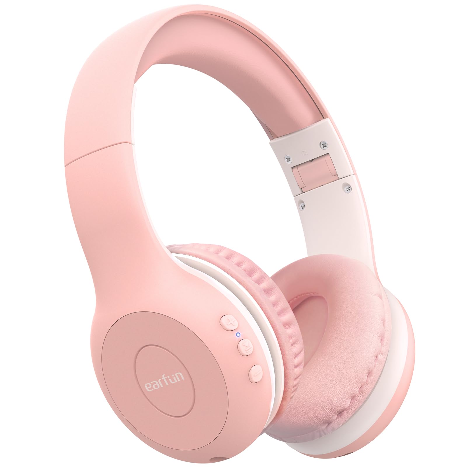 Auriculares Bluetooth Earfun K2 Kids Con Límite De Volumen  Color Rosa - Venta Internacional.