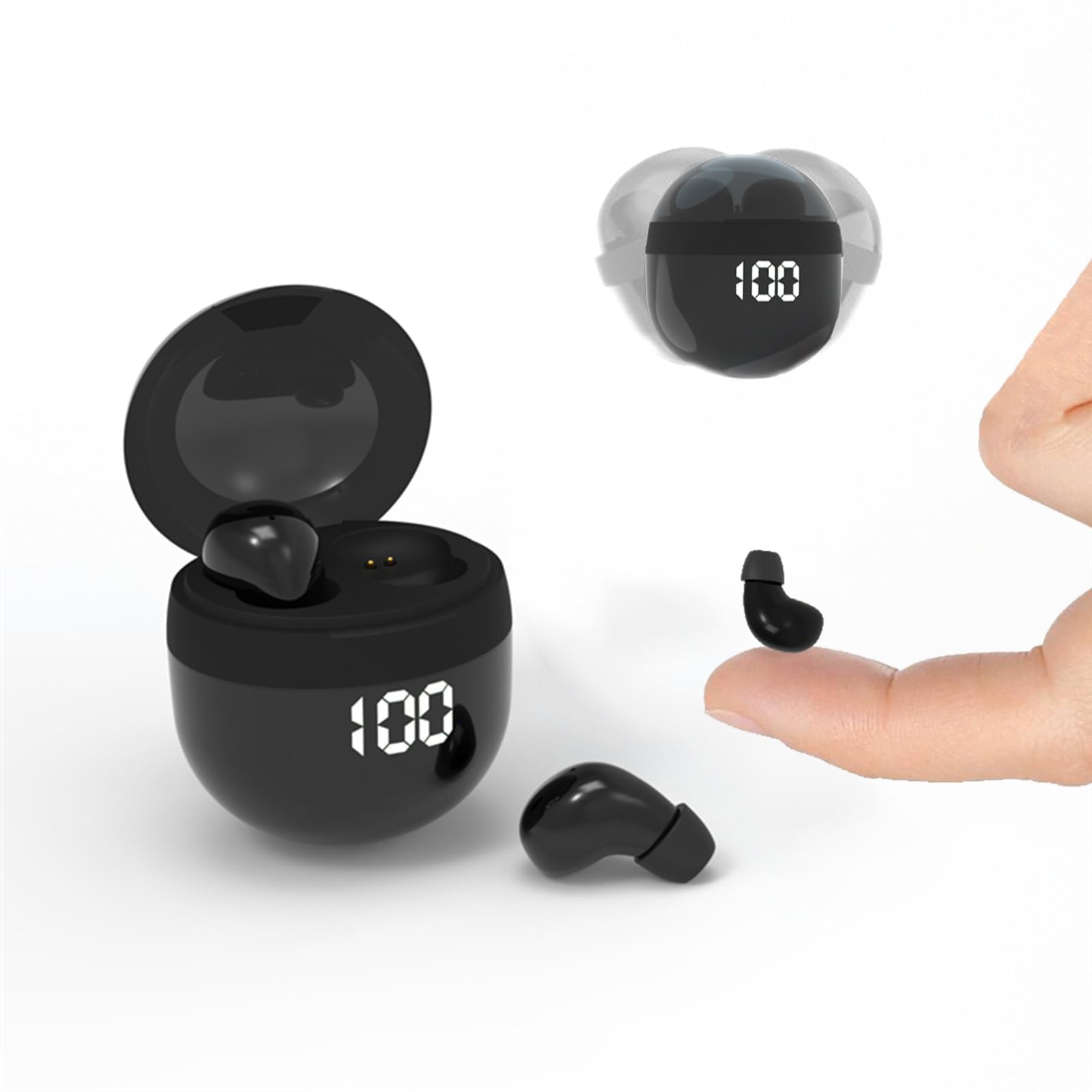 Foto 2 pulgar | Auriculares Inalámbricos Bluetooth Invisibles Xmenha Para El Trabajo - Venta Internacional.