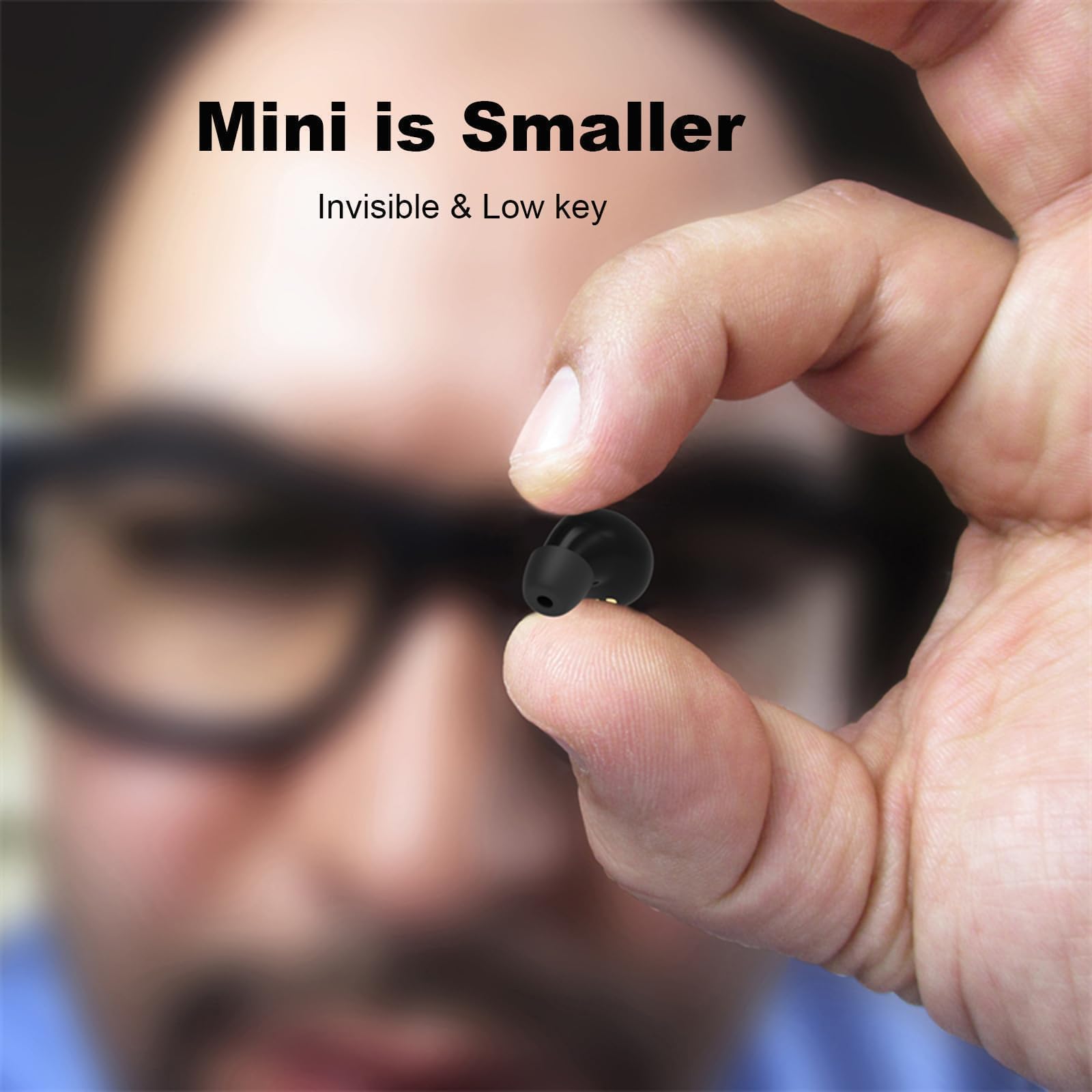 Foto 5 pulgar | Auriculares Inalámbricos Bluetooth Invisibles Xmenha Para El Trabajo - Venta Internacional.