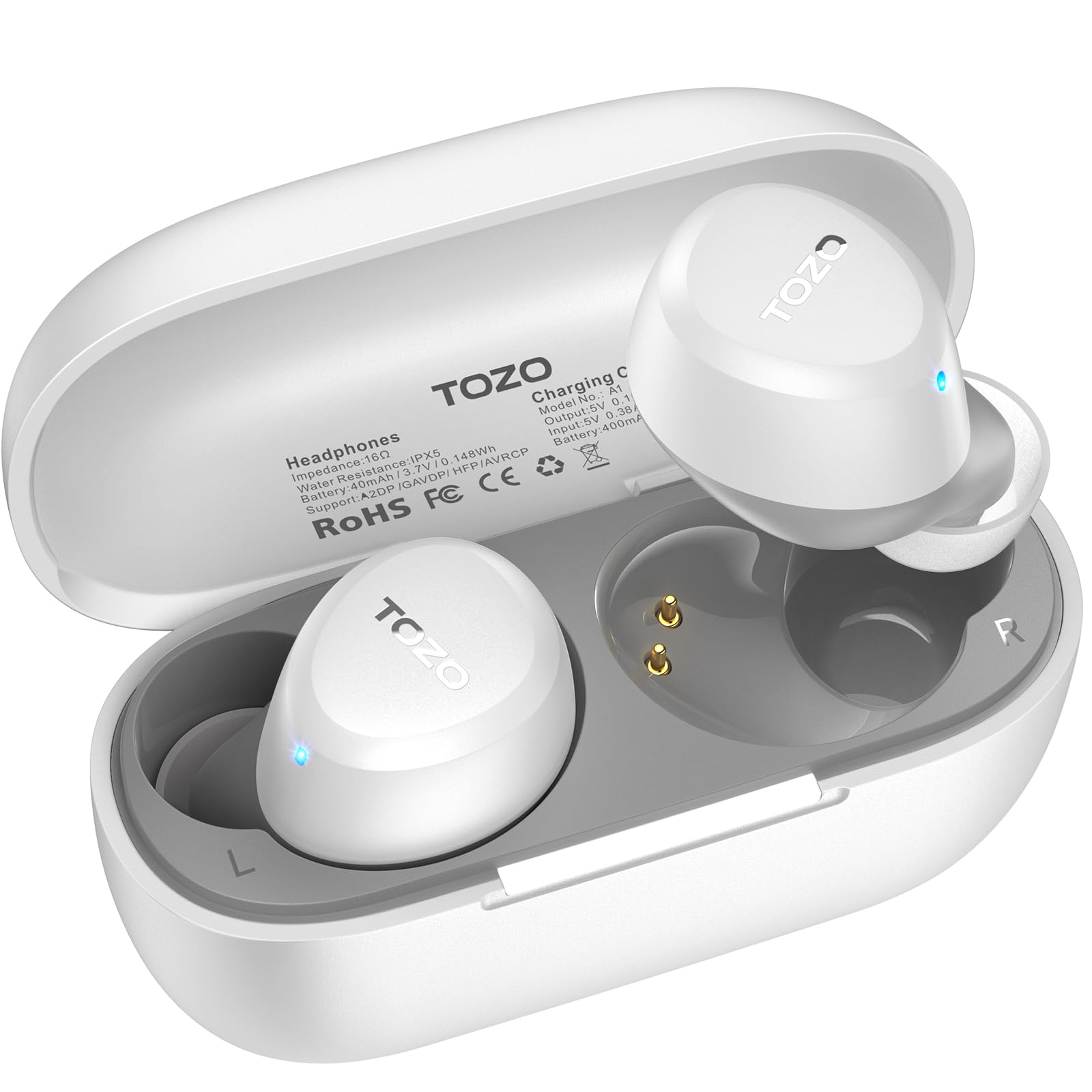 Foto 2 pulgar | Auriculares Inalámbricos Tozo A1 Bluetooth 5.3 A Prueba De Agua Con 2 Micrófonos - Venta Internacional.