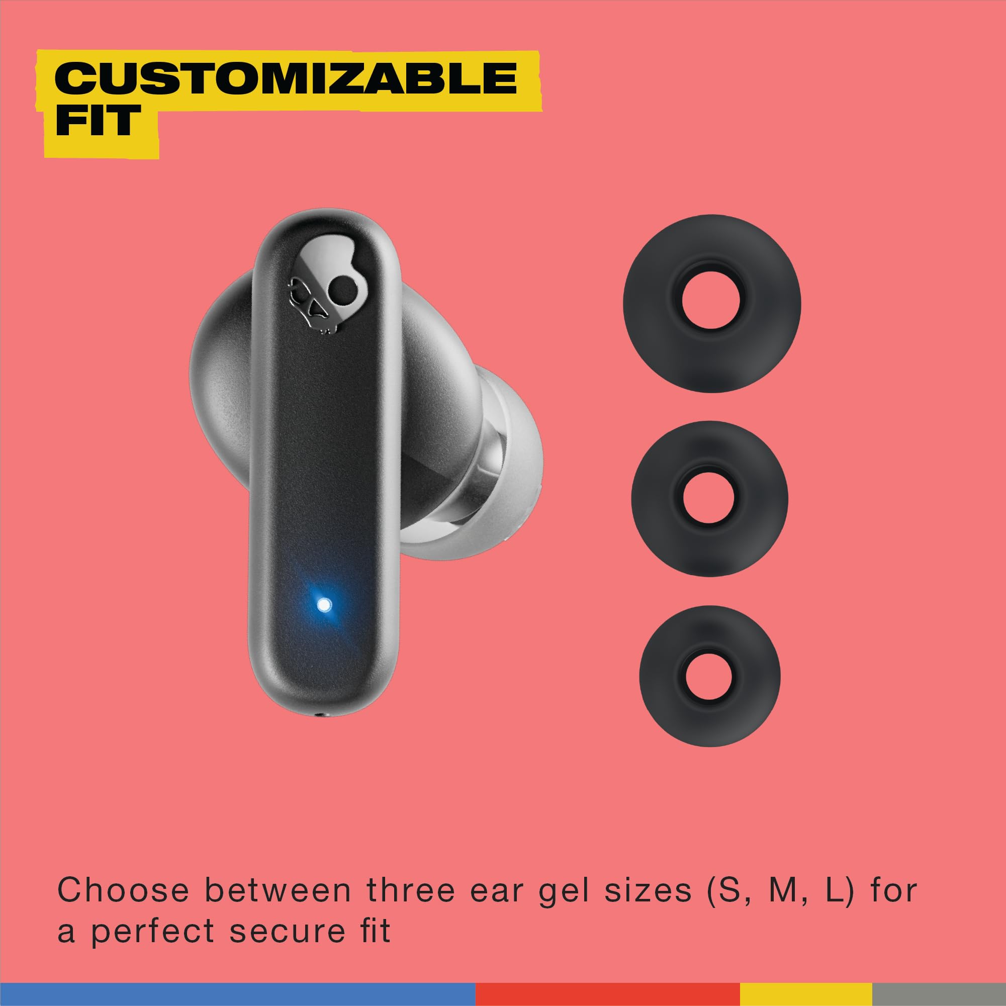 Foto 6 pulgar | Auriculares Inalámbricos Skullcandy Smokin' Buds Bluetooth Con Batería De 20 H - Venta Internacional.