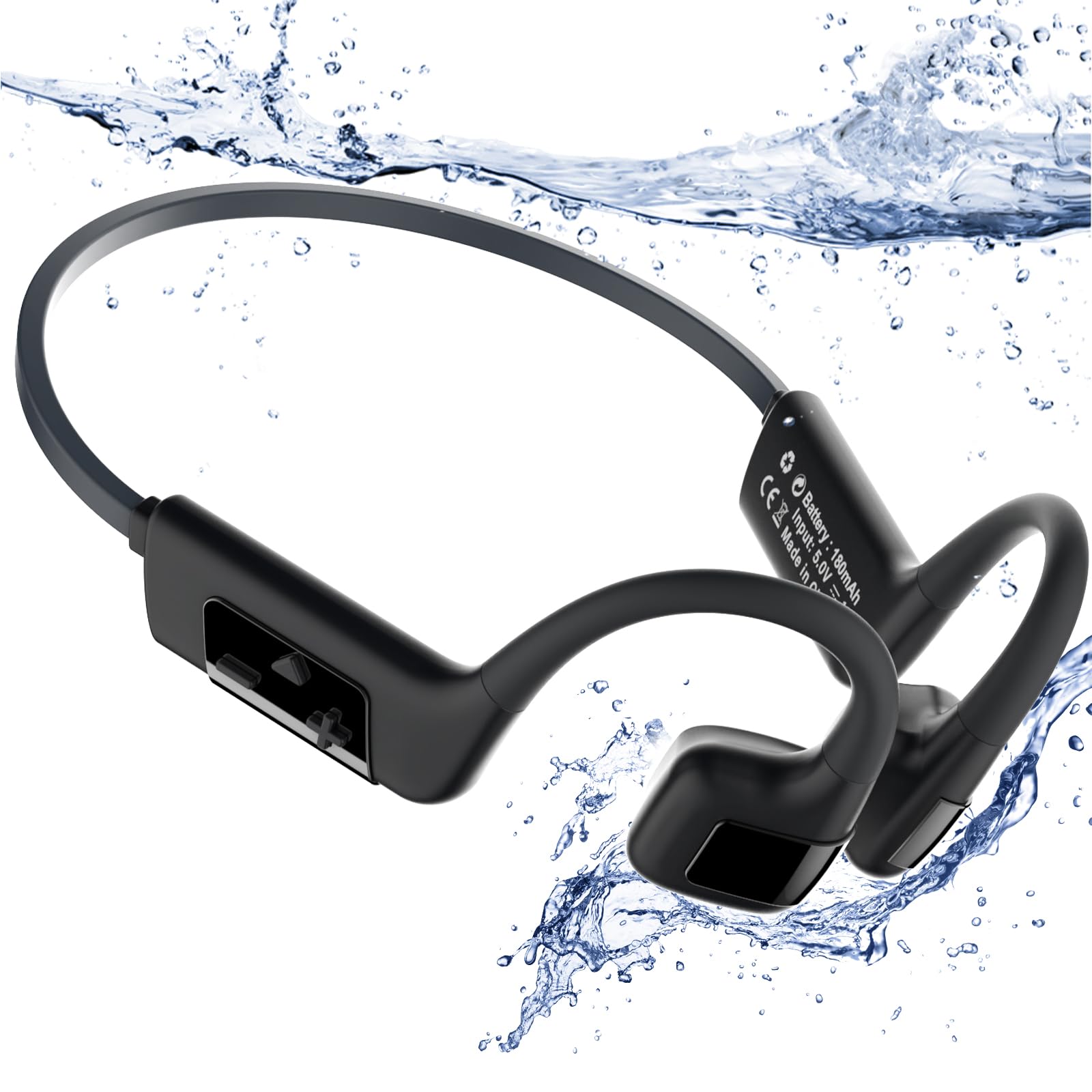 Foto 2 pulgar | Auriculares De Conducción Ósea Monodeal Swimming Ip68 Impermeables - Venta Internacional.