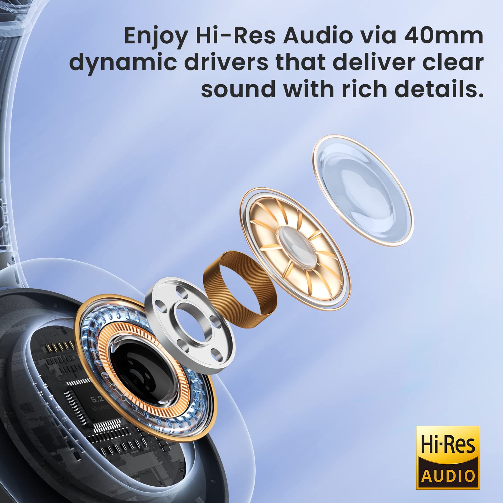 Foto 6 | Auriculares Inalámbricos Con Cancelación Activa De Ruido Haylou S35 - Venta Internacional.