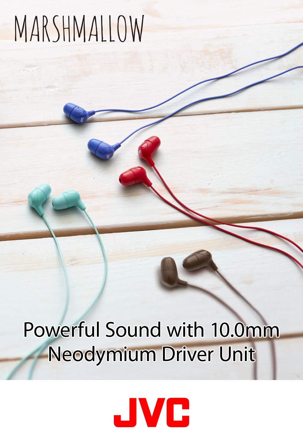Foto 4 pulgar | Auriculares Jvc Marshmallow Memory Foam Con Micrófono Hafx38mw  Color Blanco - Venta Internacional.