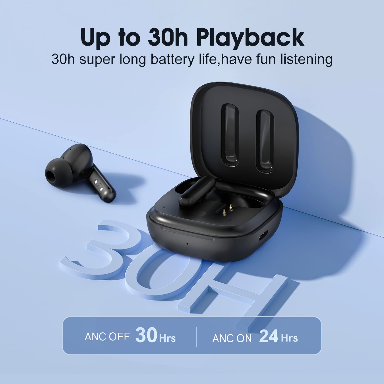 Foto 7 | Auriculares Inalámbricos Qcy T13 Anc Bluetooth 5.3 30h Playtime - Venta Internacional.