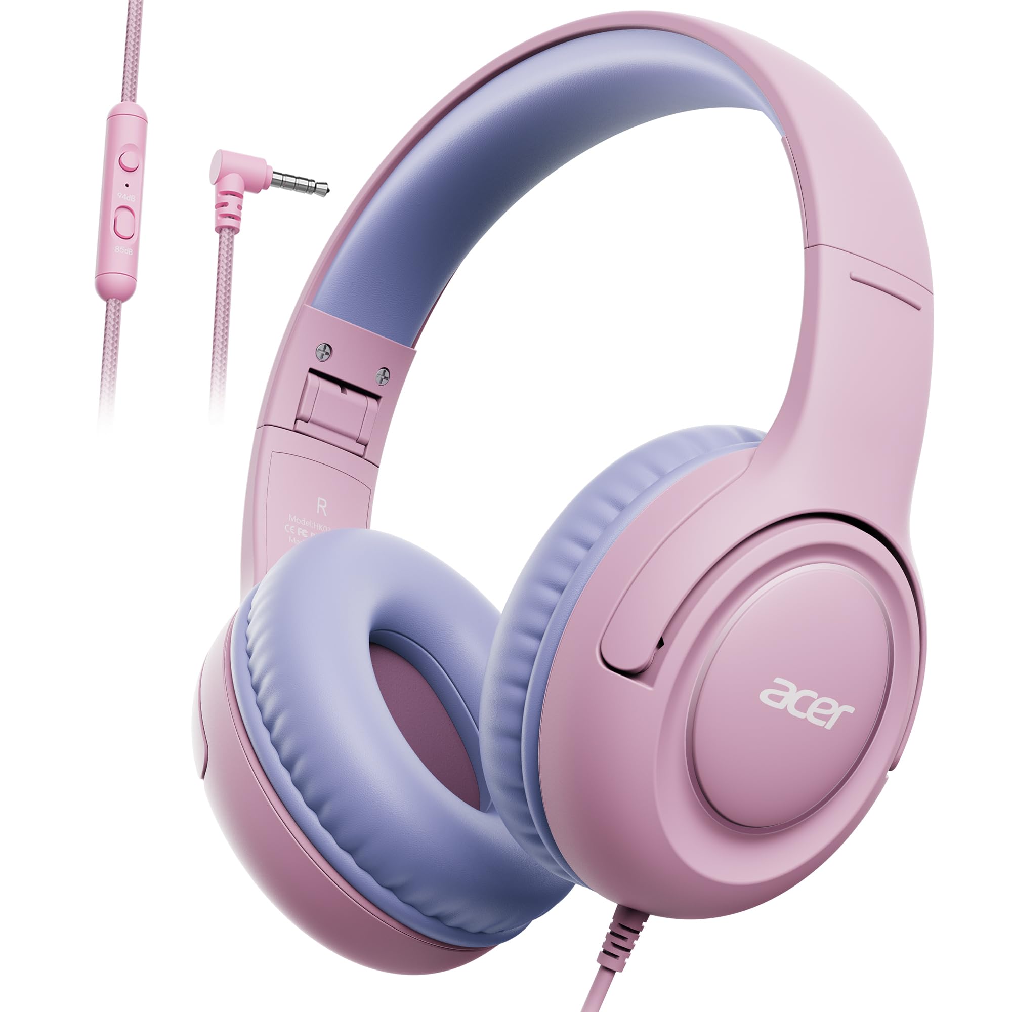 Foto 2 pulgar | Auriculares Acer Hk03 Kids Con Cable  Limitador De Volumen Para Colocar Sobre Las Orejas  85/94 Db - Venta Internaciona
