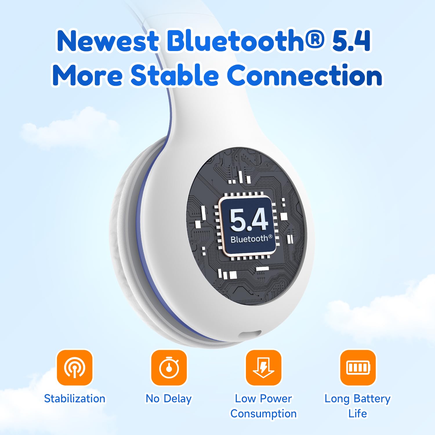 Foto 6 pulgar | Auriculares Bluetooth Earfun K2 Kids Con Volumen Limitado  Color Blanco - Venta Internacional.