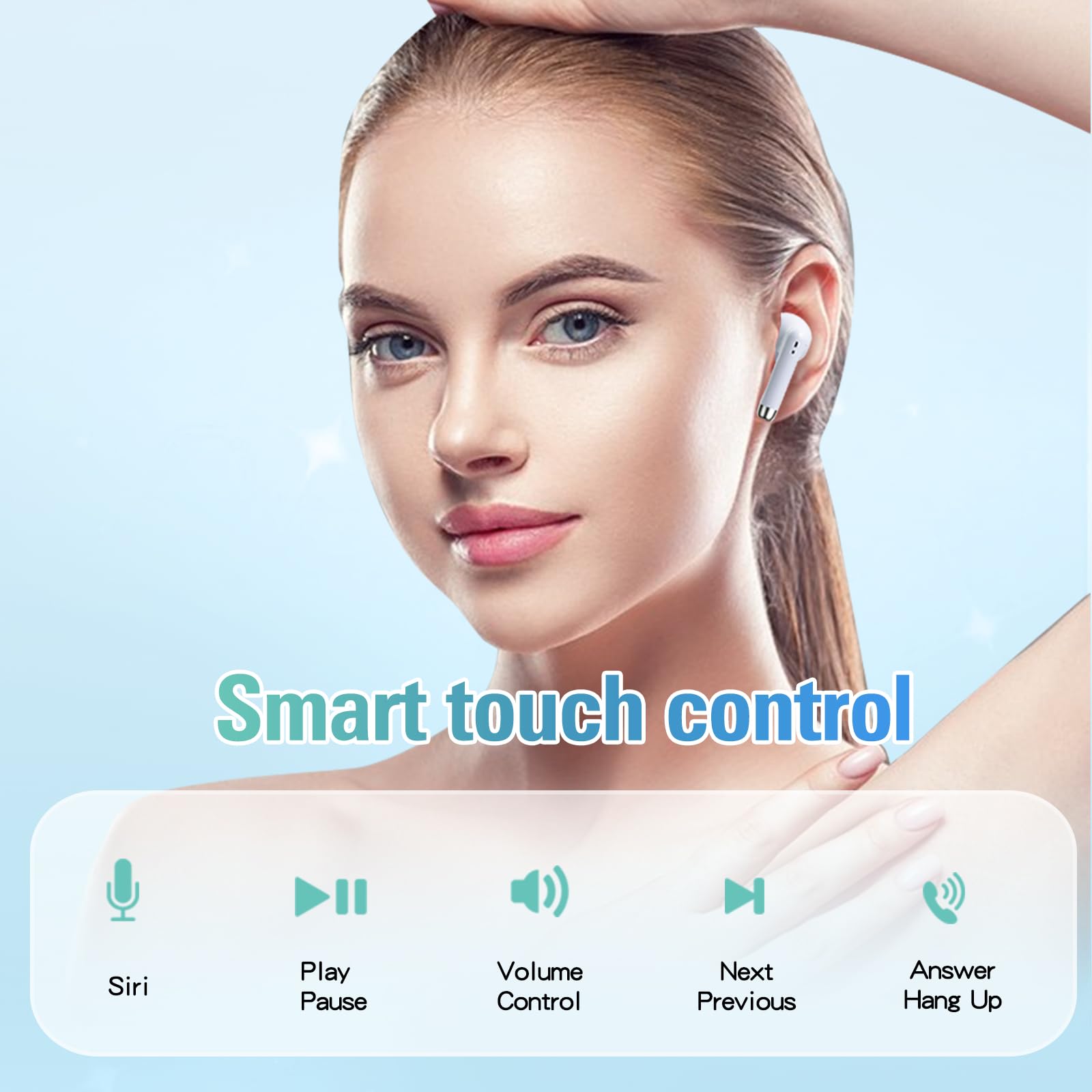 Foto 5 pulgar | Auriculares True Wireless Xmenha 2022 Bluetooth 5.3 Con Micrófono Ipx5 - Venta Internacional.