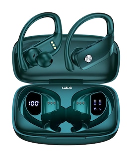 Foto 1 | Auriculares In-ear Con Micrófono Y Dobles Pantallas Led Green
