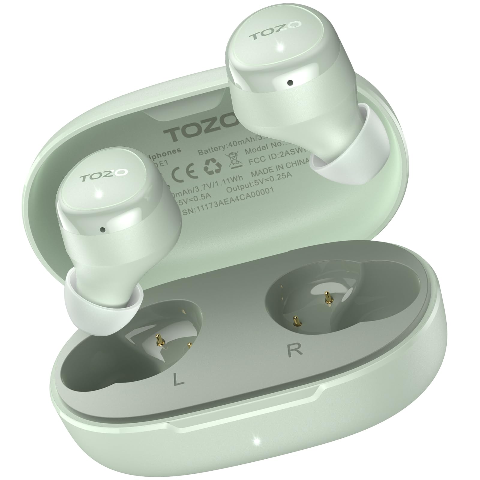 Foto 1 | Auriculares Inalámbricos Tozo E1 Con Micrófono Bluetooth 5.3 30h Playtime - Venta Internacional.