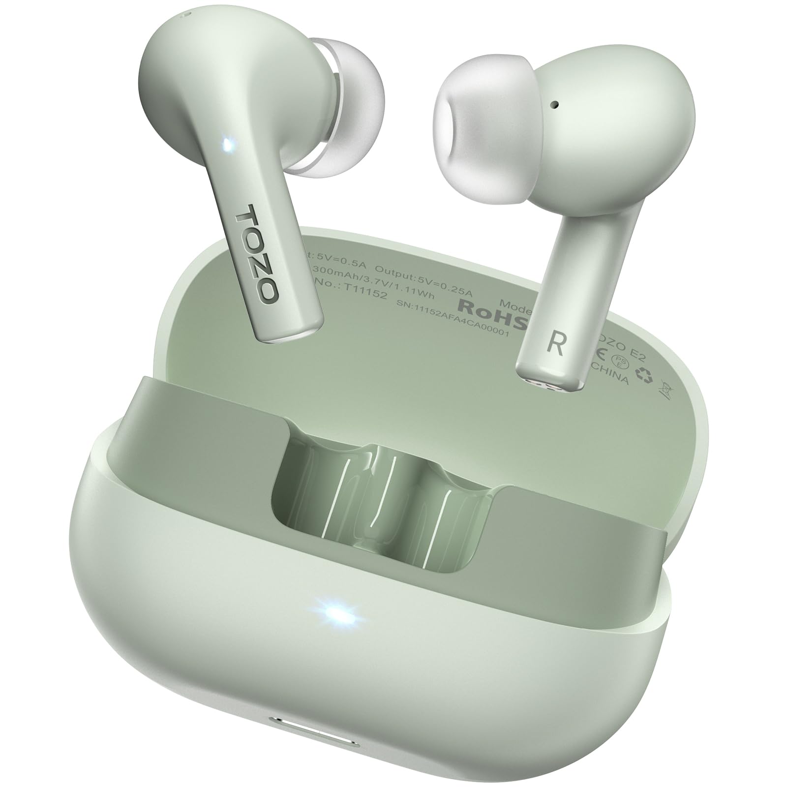 Foto 2 pulgar | Auriculares Inalámbricos Tozo E2 Con 2 Micrófonos Ai Call 30h Playtime - Venta Internacional.