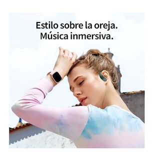Foto 3 | Audífonos Inalámbricos Bluetooth con Doble Led Pantalla Digital Y Micrófono Verde