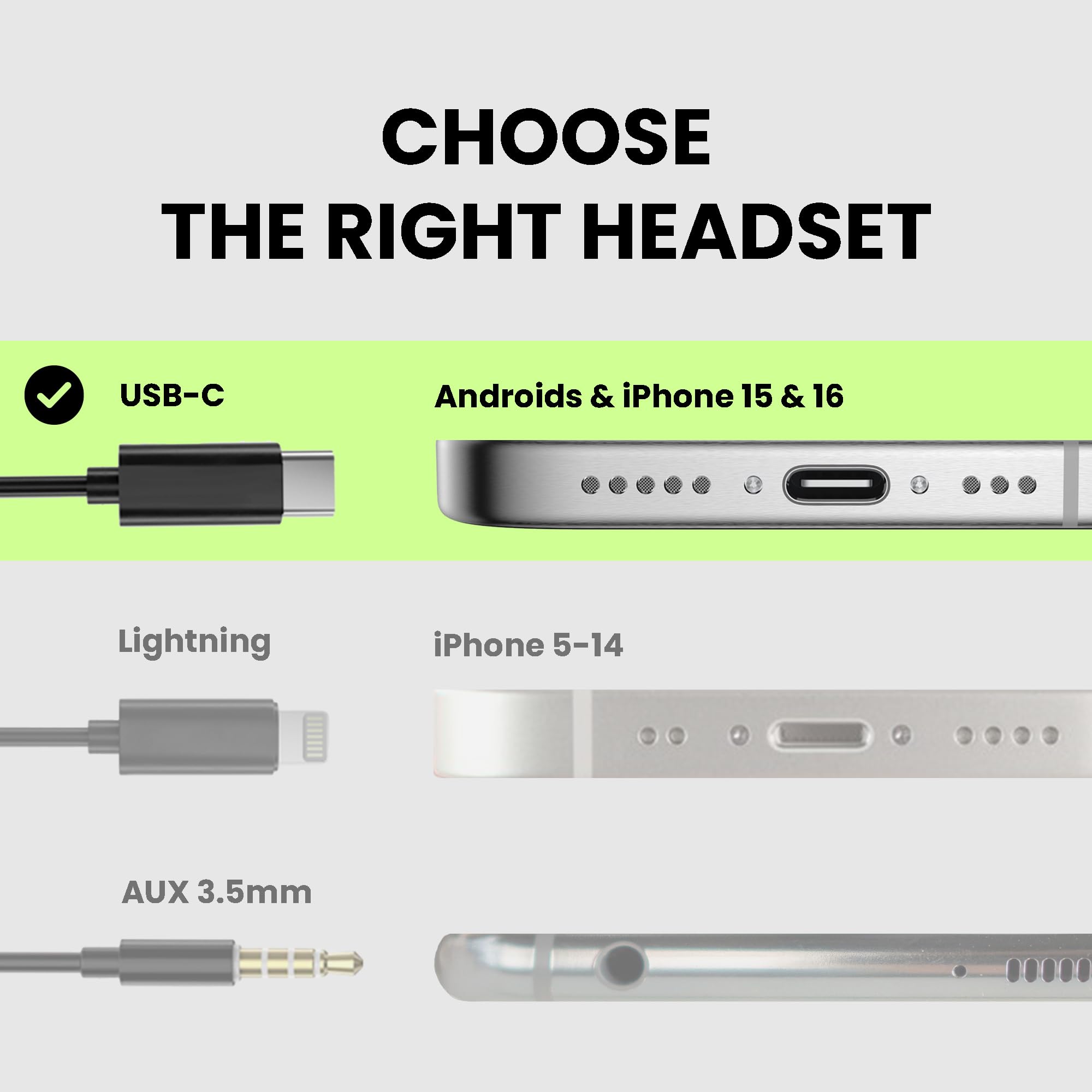 Foto 5 pulgar | Auriculares Abiertos Avantree Resolve-c Usb-c Con Cable Y Micrófono - Venta Internacional.