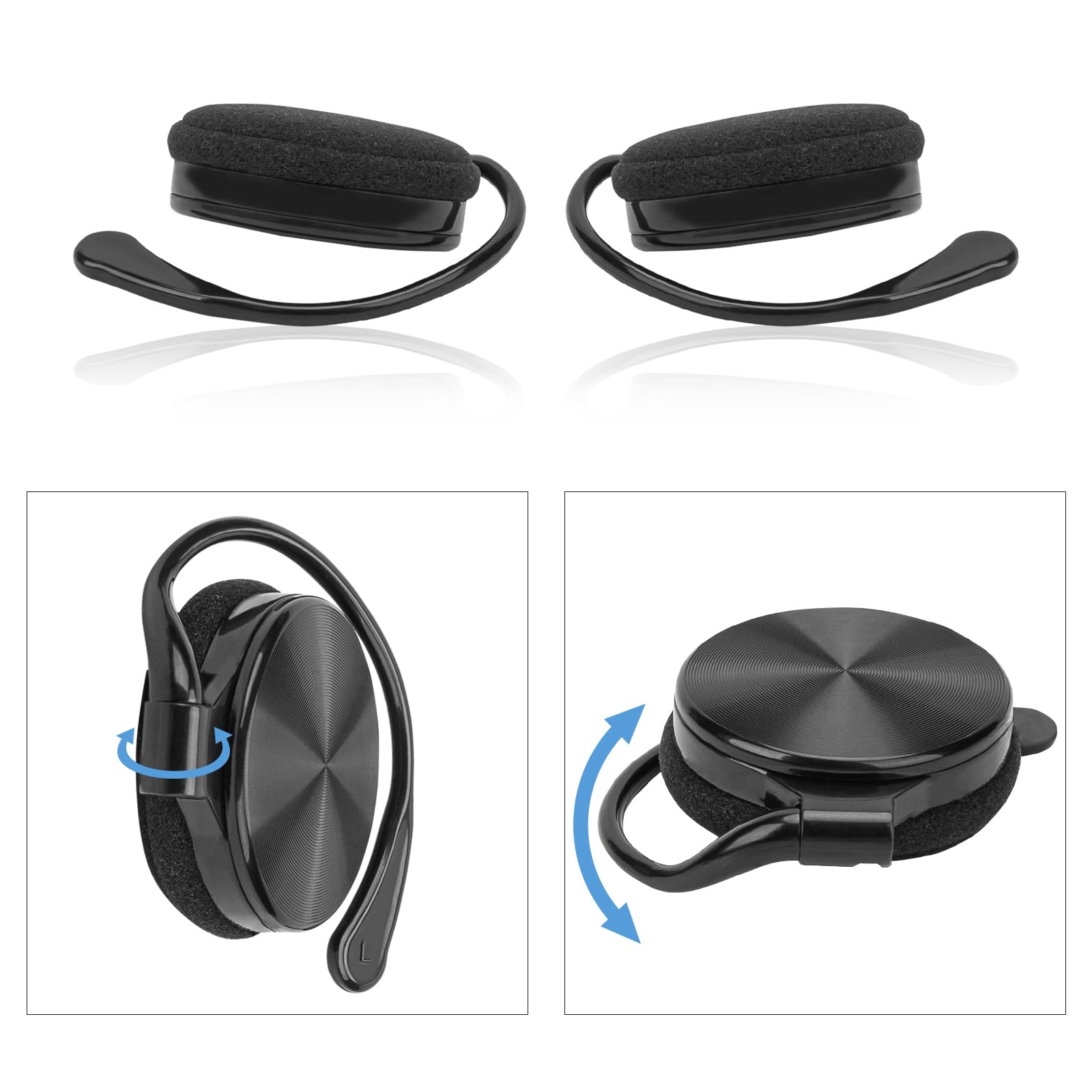Foto 4 pulgar | Auriculares Geekria Con Cable Y Micrófono Con Clip  Color Negro - Venta Internacional.