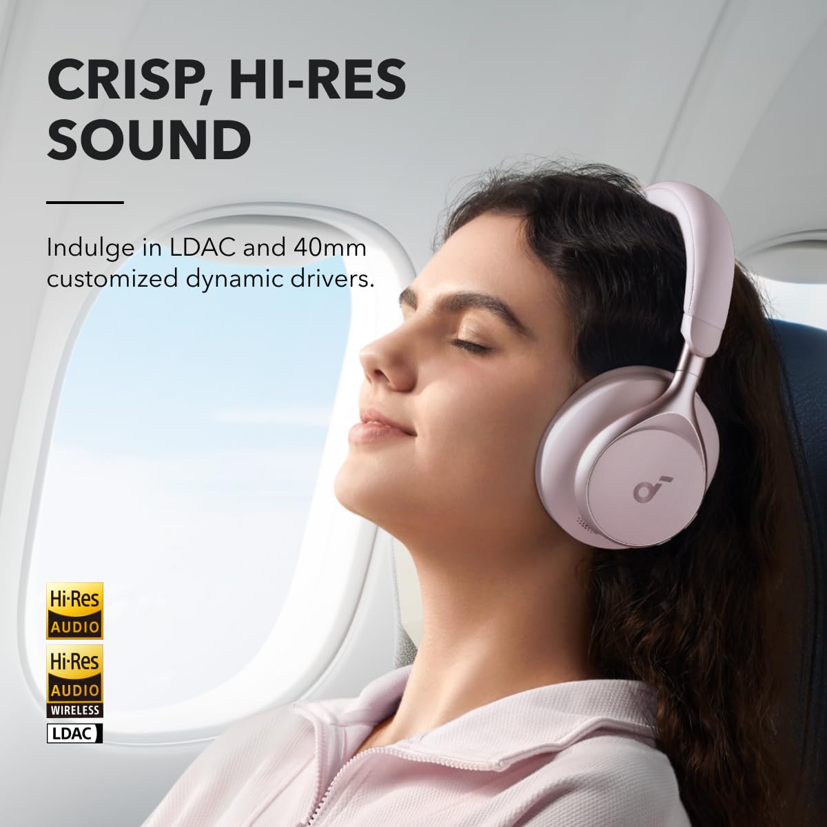 Foto 5 pulgar | Auriculares Soundcore Space One Con Cancelación Activa De Ruido - Venta Internacional.