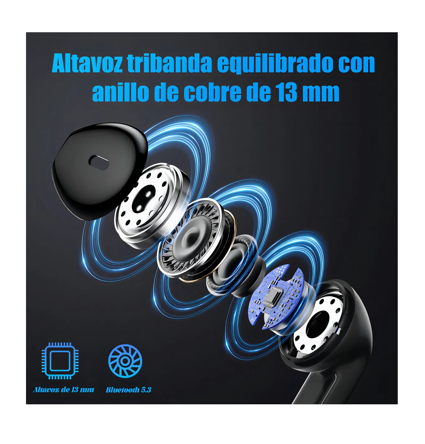 Foto 3 pulgar | Audífonos Gamer Inalámbricos Corazon Negro