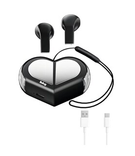 Foto 5 | Audífonos Gamer Inalámbricos Corazon Negro