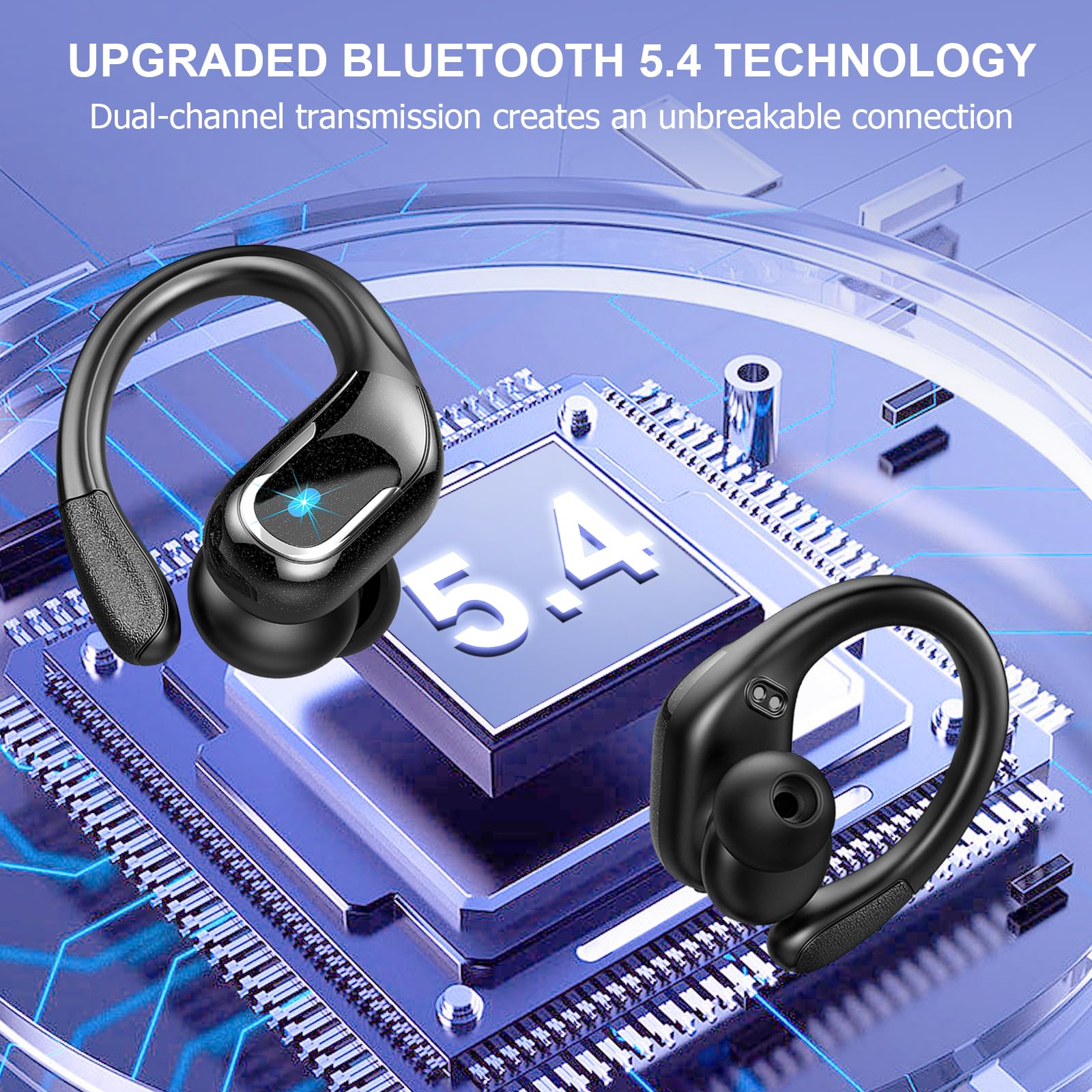 Foto 3 pulgar | Auriculares Inalámbricos Ltinist 75hrs Bluetooth 5.4 Con Micrófono Enc Ip7 - Venta Internacional.