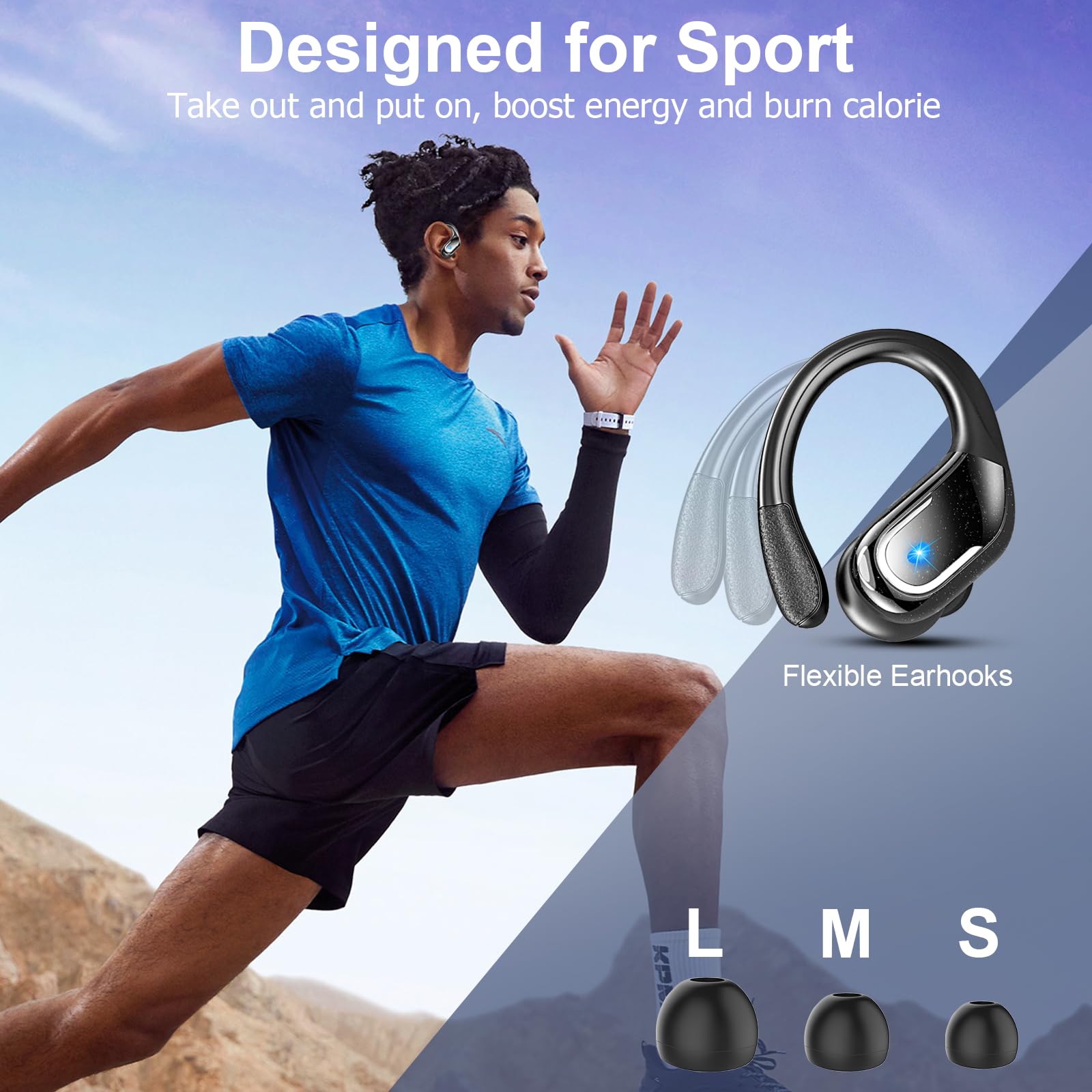 Foto 5 | Auriculares Inalámbricos Ltinist 75hrs Bluetooth 5.4 Con Micrófono Enc Ip7 - Venta Internacional.