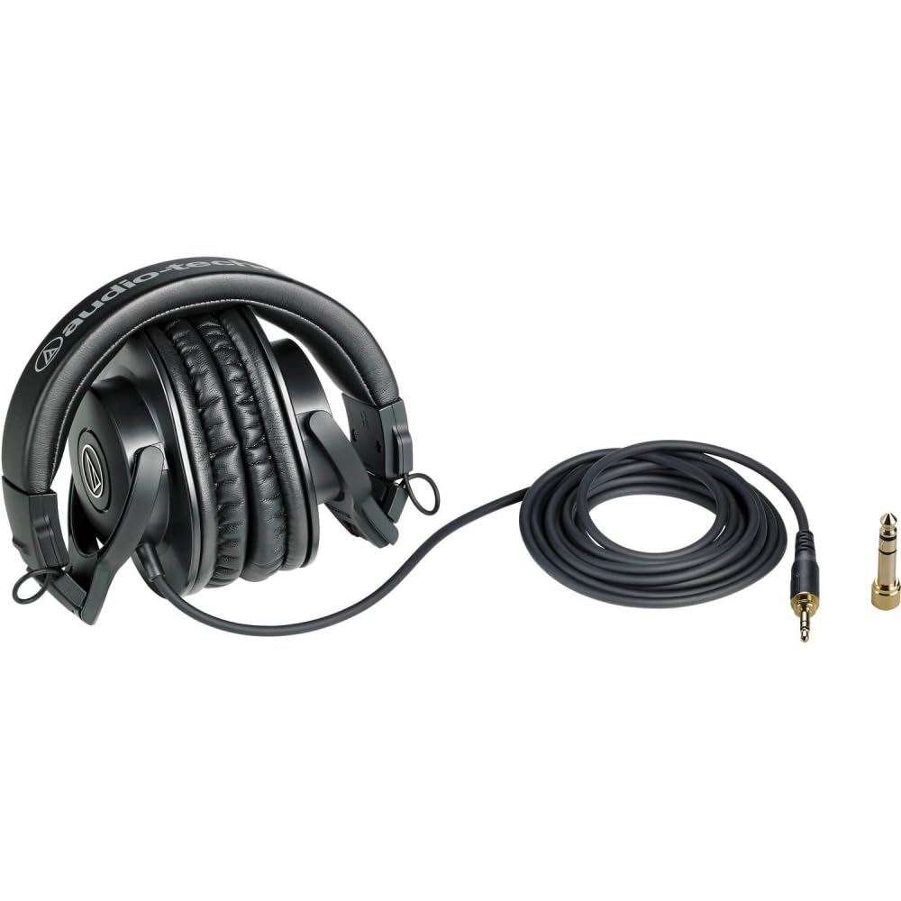 Foto 5 pulgar | Auriculares Con Monitor Audio-technica Ath-m30x Negros Con Soporte - Venta Internacional.