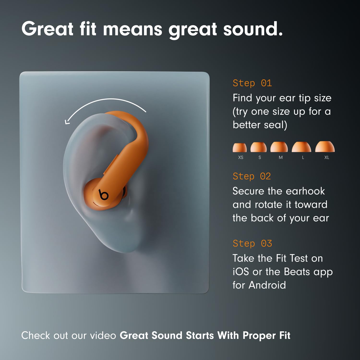 Foto 3 | Auriculares Inalámbricos Bluetooth Reacondicionados Beats Powerbeats Pro 2 Jet Black - Venta Internacional.